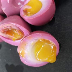 Spiced Pink Eggs